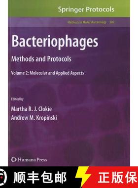 【3-4周达】Bacteriophages: Methods and Protocols, Volume 2: Molecular and Applied Aspects [9781617379109]