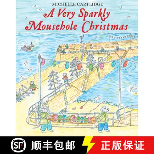 【3-4周达】精装 very Sparkly mousehole Christmas [9781739861353]