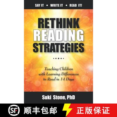 【3-4周达】Rethink Reading Strategies: : Teaching Children with Learning Differences to Read in 14 Days [9780986114700]