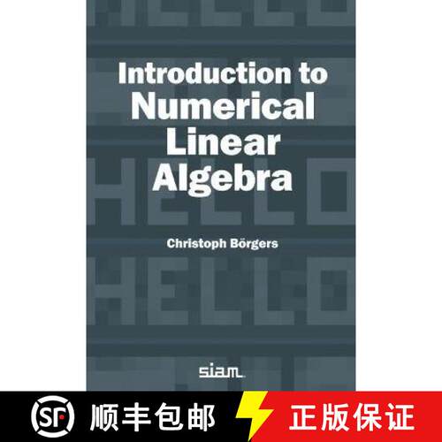 【3-4周达】Introduction to Numerical Linear Algebra [9781611976915]