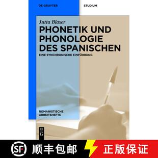 【3-4周达】精装 Phonetik und Phonologie des Spanischen – Eine synchronische Einführung [9783110252552]