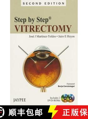 【3-4周达】Step by Step: Vitrectomy [With 2 Dvdroms] [9789350903544]