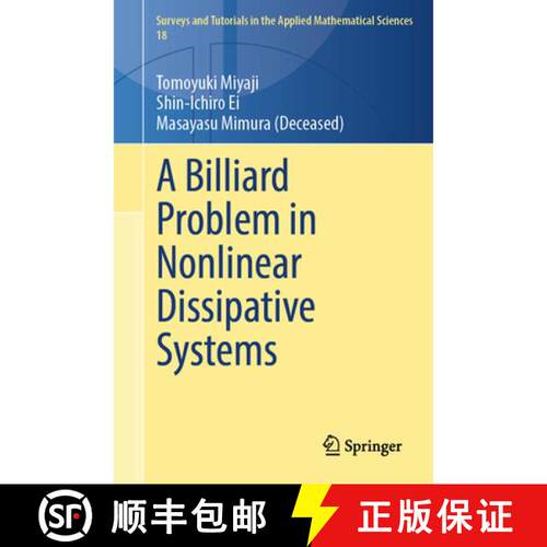 预订 A Billiard Problem in Nonlinear Dissipative Systems [9789819575602]