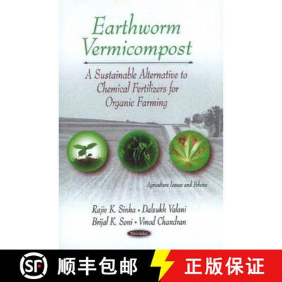 【3-4周达】Earthworm Vermicompost: A Sustainable Alternative to Chemical Fertilizers for Organic Farming [9781611225808]