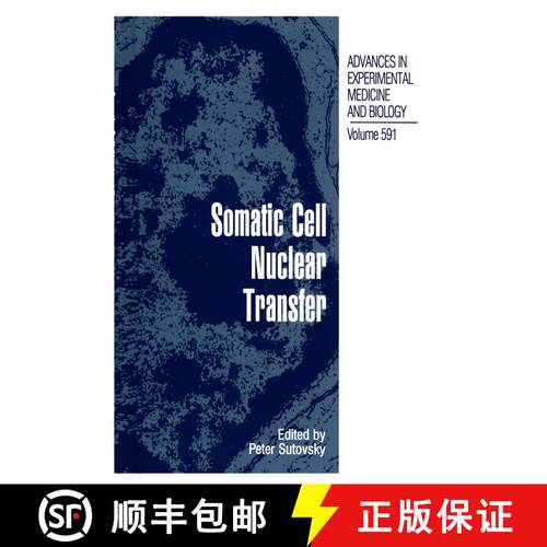 【3-4周达】Somatic Cell Nuclear Transfer [9781489987457]