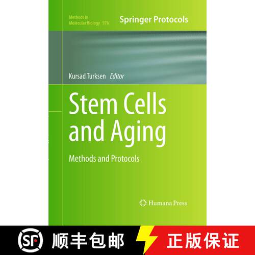【3-4周达】Stem Cells and Aging : Methods and Protocols (Softcover reprint of the original 1st ed. 2013) [9781493963034]
