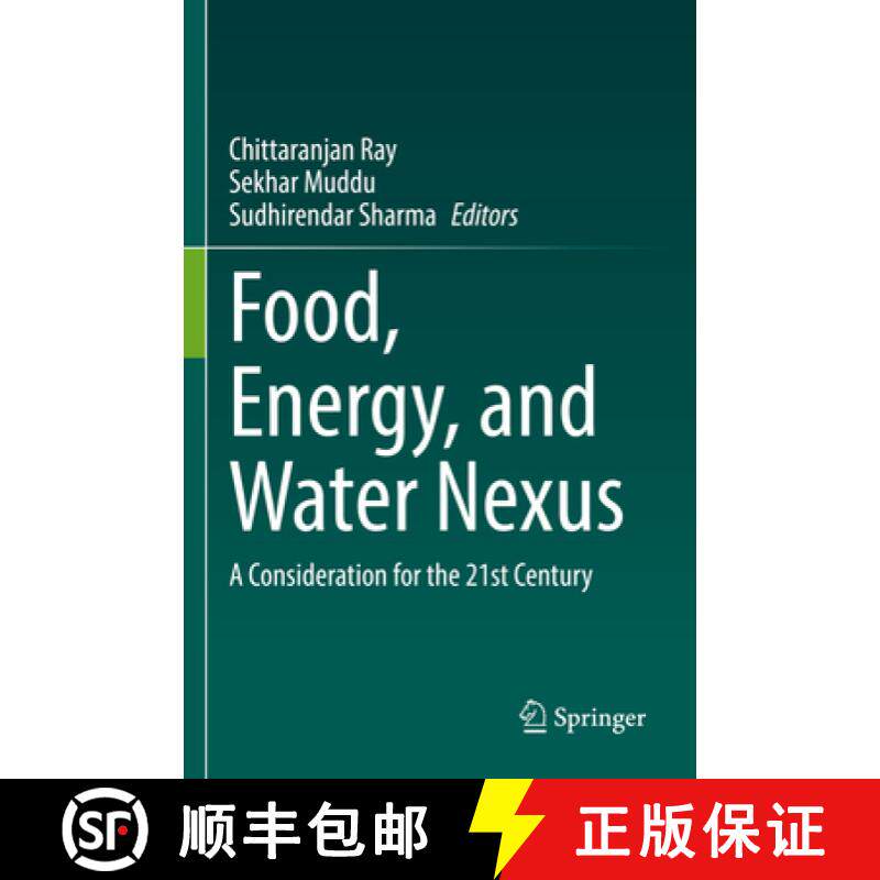 【3-4周达】Food, Energy, and Water Nexus : A Consideration for the 21st Century [9783030857301]