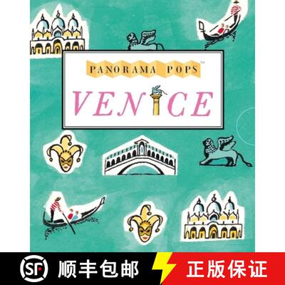 【3-4周达】精装 Venice: A Three-Dimensional Expanding City Guide (Three Dimensional Expanding Gd) [9781406346787]
