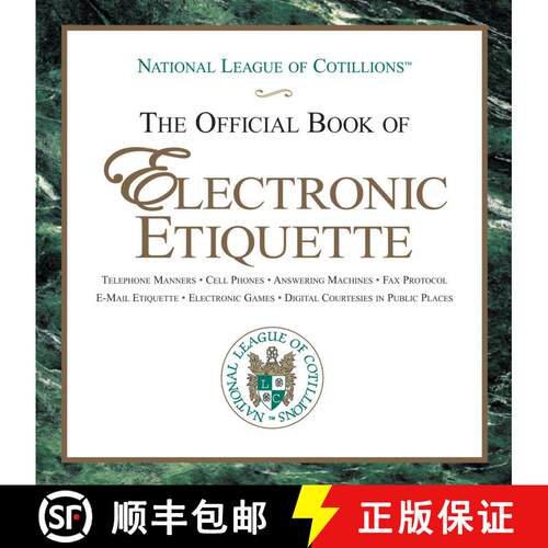 【3-4周达】精装 The Official Book of Electronic Etiquette [9781616081027]