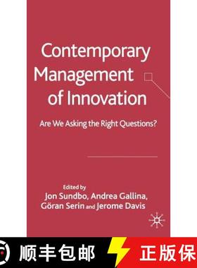 【3-4周达】Contemporary Management of Innovation: Are We Looking at the Right Questions? [9781403996725]