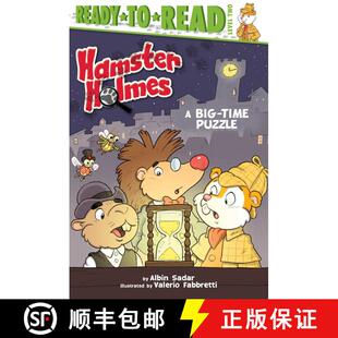 【3-4周达】Hamster Holmes, A Big-Time Puzzle: Ready-to-Read Level 2 [9781534421981]