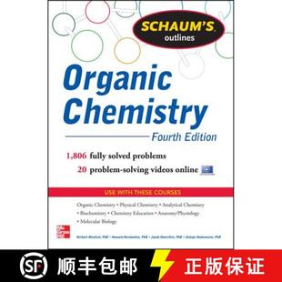 Schaum Outline Videos 预订 Organic Solved 806 Chemistry 9780071811118 Problems