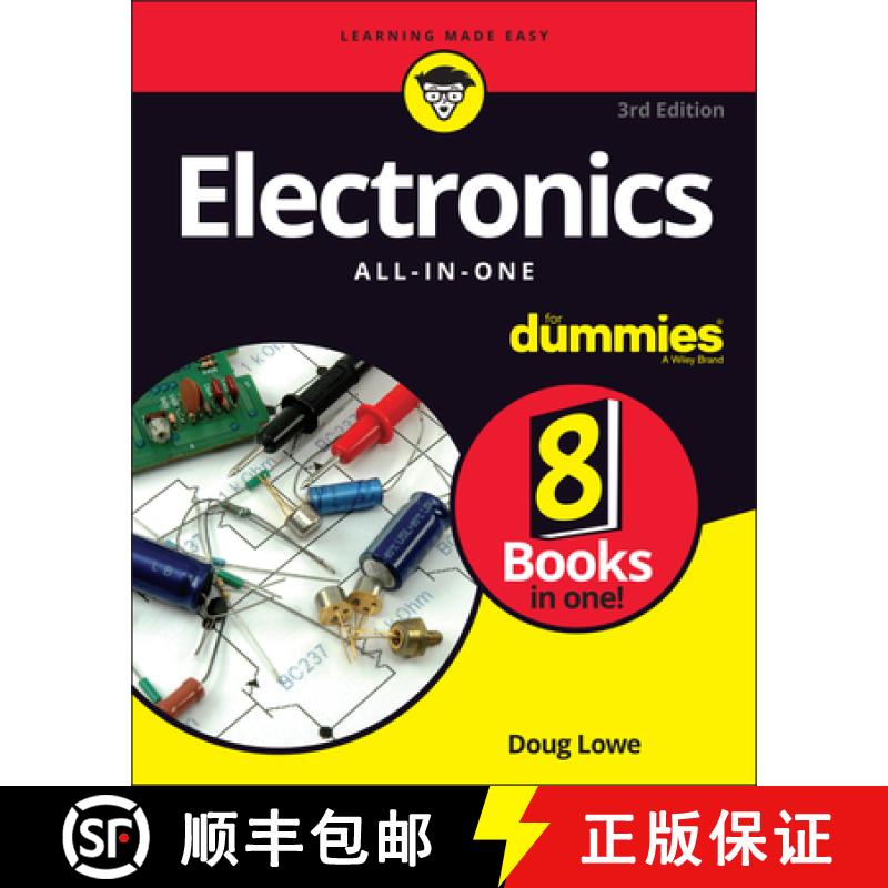 【3-4周达】Electronics All-in-One For Dummies 3rd Edition [9781119822110]