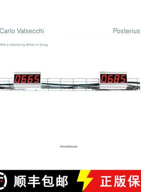 【3-4周达】精装 Carlo Valsecchi : Posterius [9788836641581]