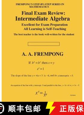 【3-4周达】Final Exam Review: Intermediate Algebra [9781946485298]