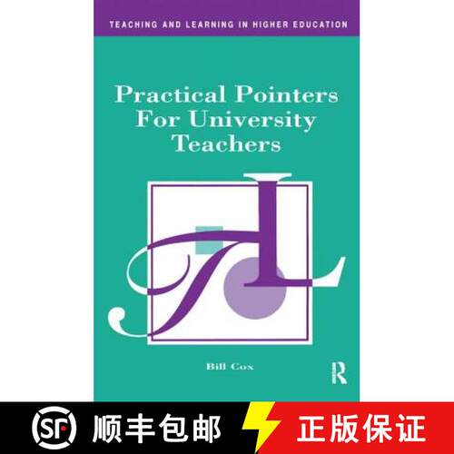 【3-4周达】精装 Practical Pointers for University Teachers [9781138419728]