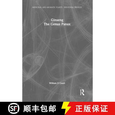 【3-4周达】精装 Ginseng, the Genus Panax: The Genus Panax [9789058230348]