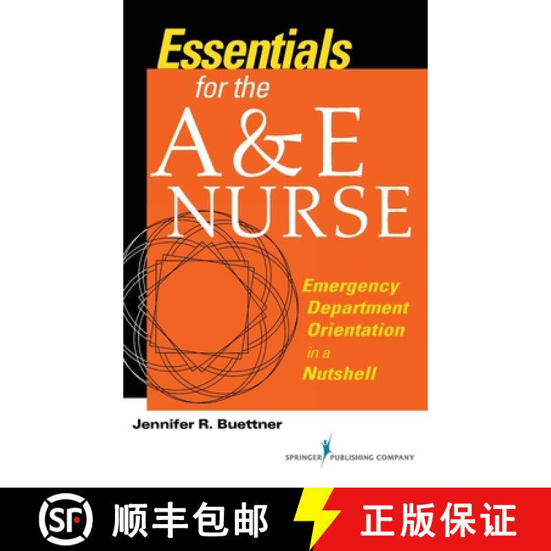 【3-4周达】Essentials for the A&E Nurse, Third Edition : Emergency Department Orientation in a Nutshell [9780826192097]