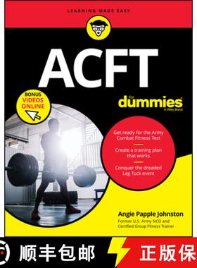 【3-4周达】Acft For Dummies + Video [Wiley公共健康] [9781119704287]