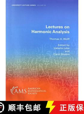 现货 调和分析讲座 Lectures on Harmonic Analysis [9780821834497]