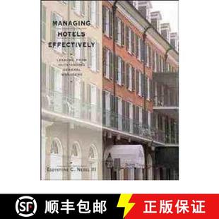 From Effectively Outstanding Wiley酒店管理 Managing Managers 4周达 9780471289098 Hotels General Lessons