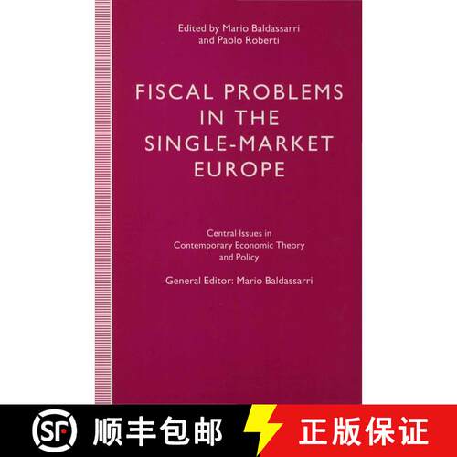 【3-4周达】精装 Fiscal Problems in the Single-Market Europe [9780333610664]