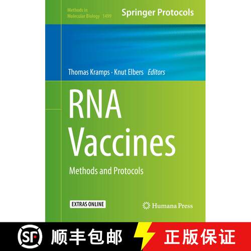 【3-4周达】精装 RNA Vaccines : Methods and Protocols (1st ed. 2017) [9781493964796]