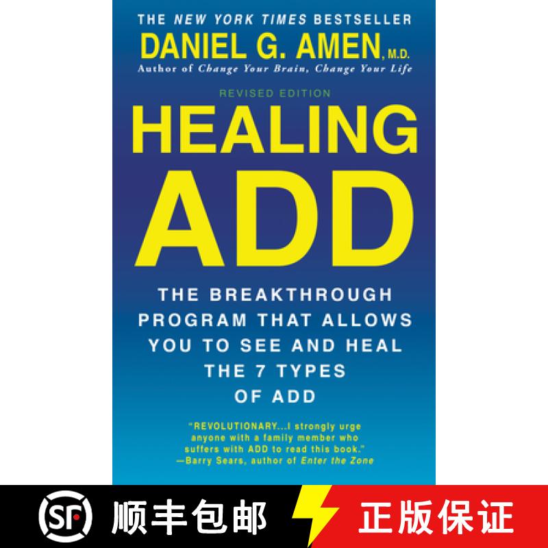 【3-4周达】Healing ADD from the Inside Out: The Breakthrough Program That Allows You to See and Heal ... [9780425269978]
