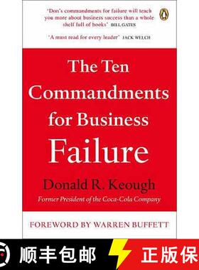【3-4周达】The Ten Commandments for Business Failure [9780141039220]