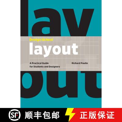 【3-4周达】Design School: Layout: A Practical Guide for Students and Designers [9781631593192]