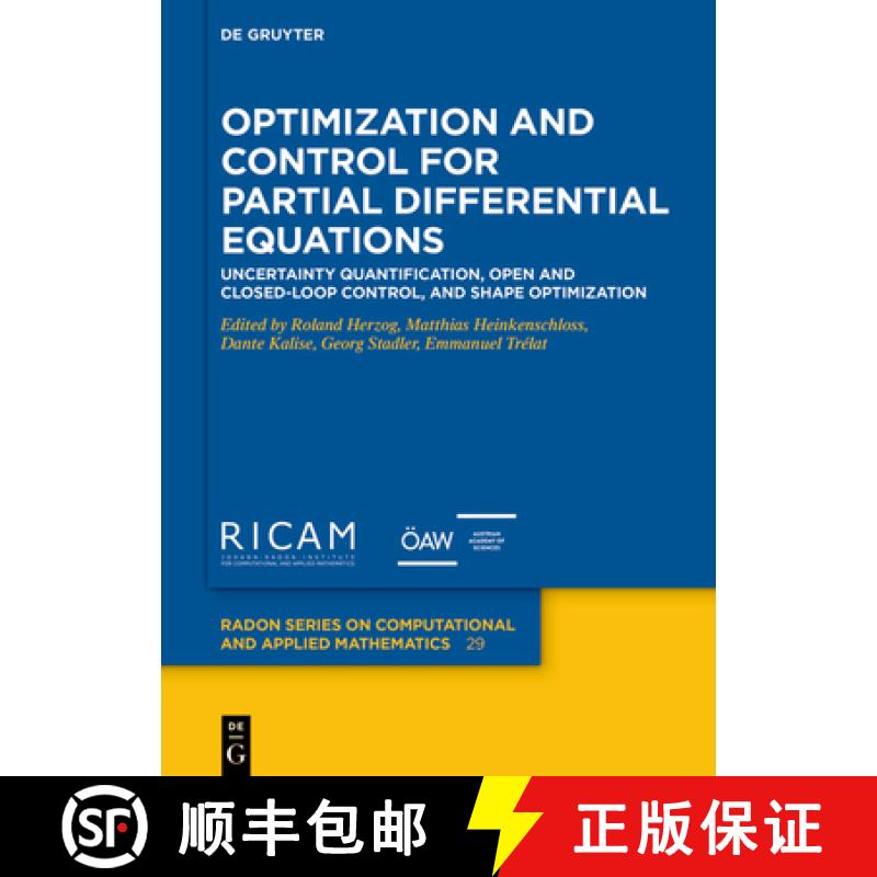 【3-4周达】Optimization and Control for Partial Differential Equations: Uncertainty quantification, o... [9783110695960]