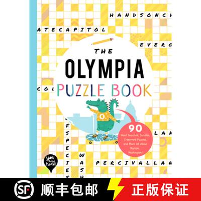 【3-4周达】The Olympia Puzzle Book: 90 Word Searches, Jumbles, Crossword Puzzles, and More All about ... [9781952239595]