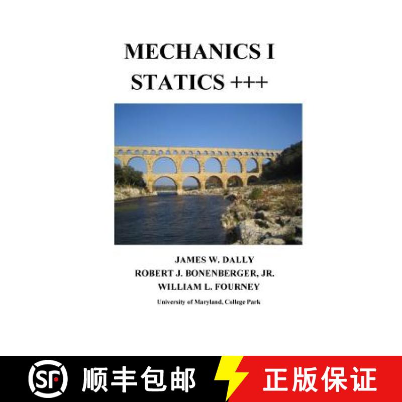 【3-4周达】MECHANICS I  STATICS+++ [9781935673293]