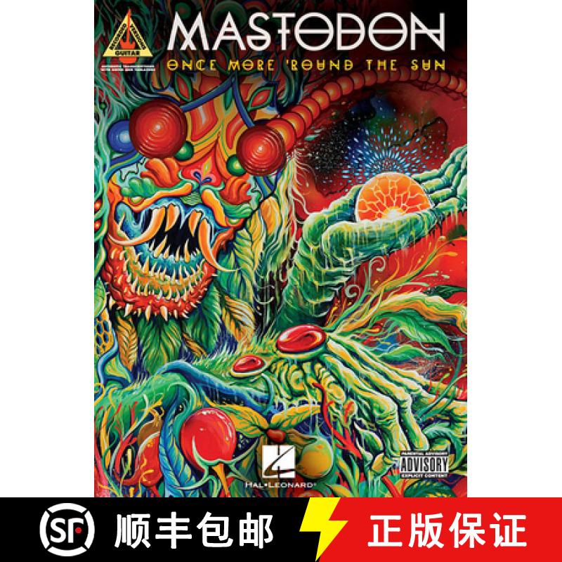 【2-3周达】Mastodon - Once More 'Round the Sun: Once More 'Round The Sun - Guitar Recorded Versions [9781495000805]
