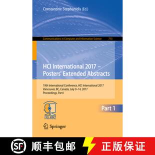Extended 2017 Abstracts I... HCI Conference 4周达 9783319587493 International 19th Posters