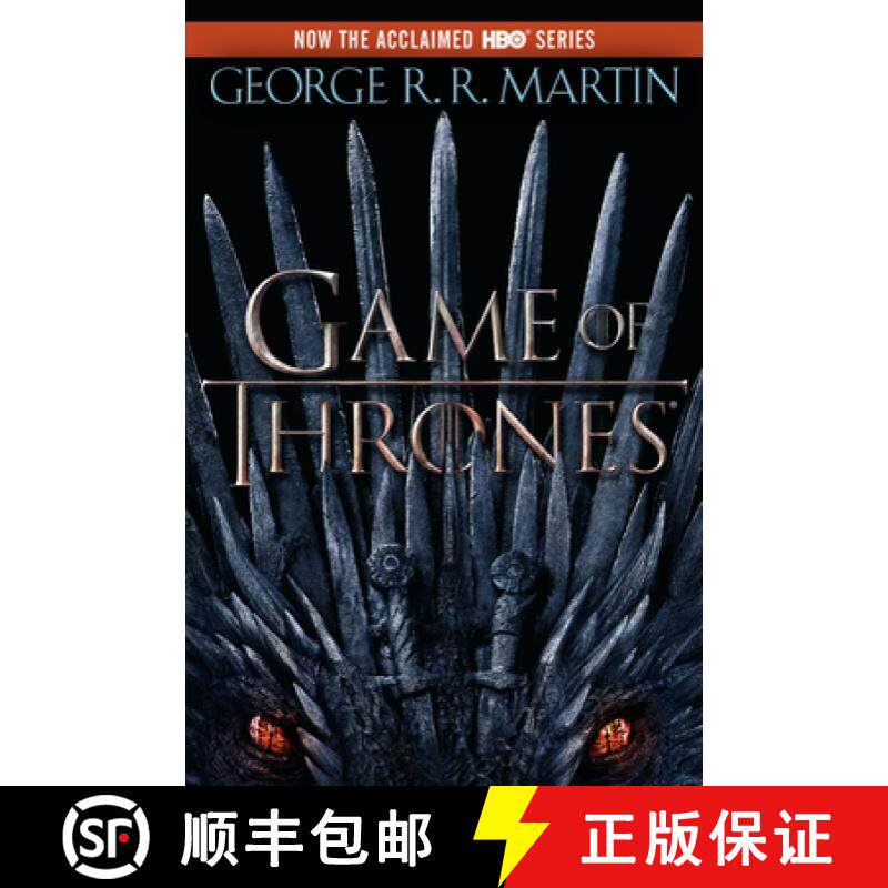 【3-4周达】Game of Thrones (HBO Tie-in Edition): A Song of Ice and Fire: Book One [9780553386790]