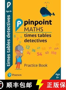 【3-4周达】Pinpoint Maths Times Tables Detectives Year 4 (Pack of 30): Practice Book [9781292291079]