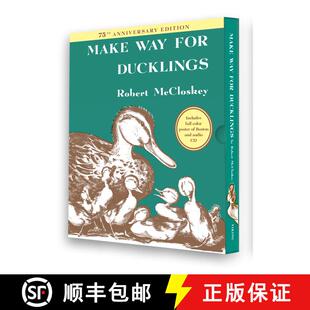 【3-4周达】精装 Make Way for Ducklings 75th Anniversary Edition [9781101997956]
