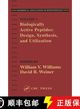 【3-4周达】Biologically Active Peptides : Design, Synthesis and Utilization [9780877629351]