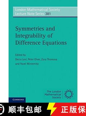 【3-4周达】Symmetries and Integrability of Difference Equations: - Symmetries and Integrability of Di... [9780521136587]