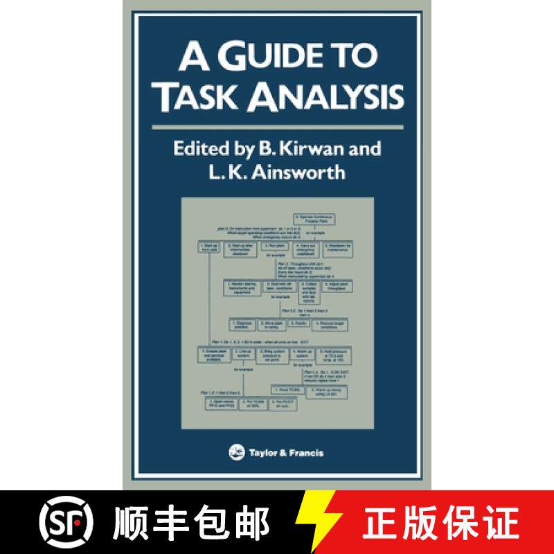 【3-4周达】A Guide To Task Analysis: The Task Analysis Working Group [9780748400577]