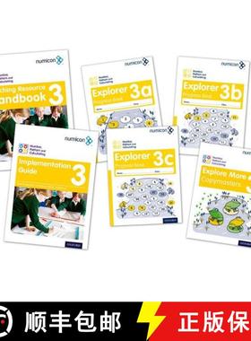 【3-4周达】Numicon: Number, Pattern and Calculating 3 Easy Buy Pack [9780198389217]