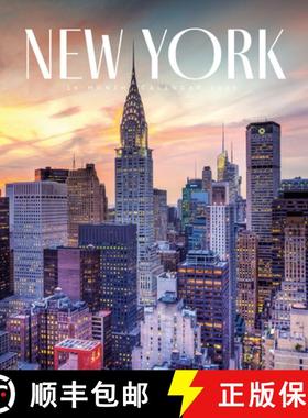 【3-4周达】New York Square Wall Sunday Start Calend [9781529897555]