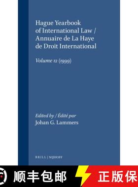 预订 Hague Yearbook of International Law / Annuaire de la Haye de Droit International, Vol. 12 (1999) [9789041114242]