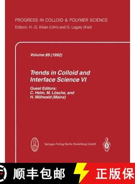【3-4周达】Trends in Colloid and Interface Science VI [9783662160770]