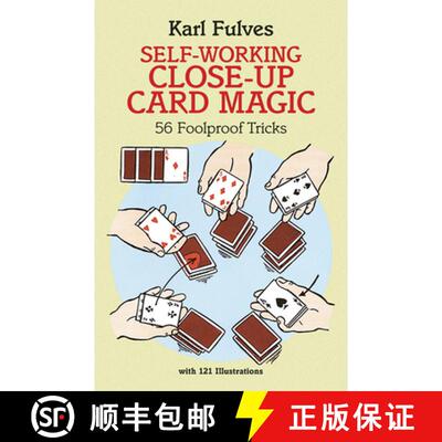 预订 Self-Working Close-Up Card Magic: 56 Foolproof Tricks [9780486281247]