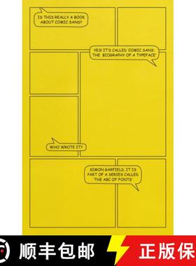 【3-4周达】Comic Sans: The Biography of a Typeface (The ABC of Fonts) [9781399609302]