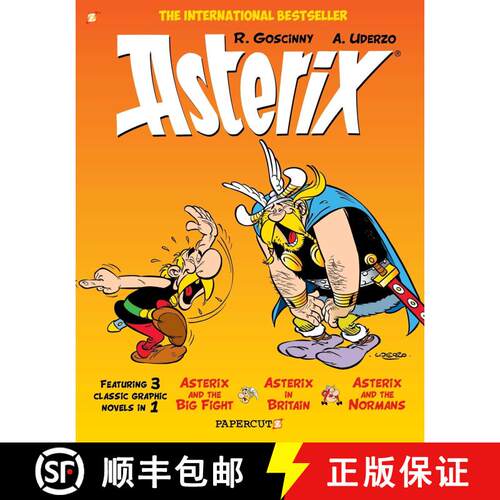 【3-4周达】Asterix Omnibus Vol. 3: Collects Asterix and the Big Fight, Asterix in Britain, and Asteri... [9781545805718]