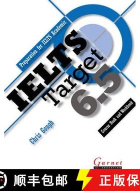 【3-4周达】IELTS Target 6.5 - Preparation for IELTS Academic - Combined Course Book and Student Workb... [9781907575105]