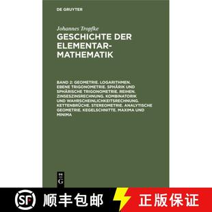 Zinse... Ebene Und Spharische Spharik Logarithmen. Trigonometrie. 9783112366899 预订 Reihen. Geometrie.